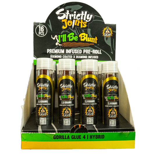 Gorilla Glue #4 (THCA Infused & Coated) - Strictly Dabs