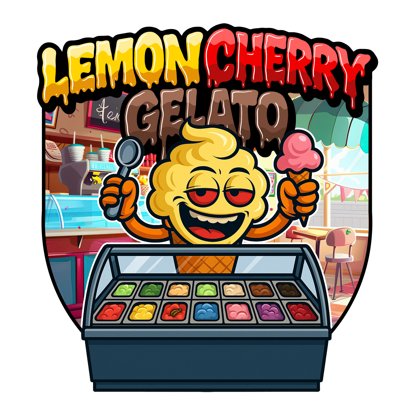 Lemon Cherry Gelato: Slurpee Series