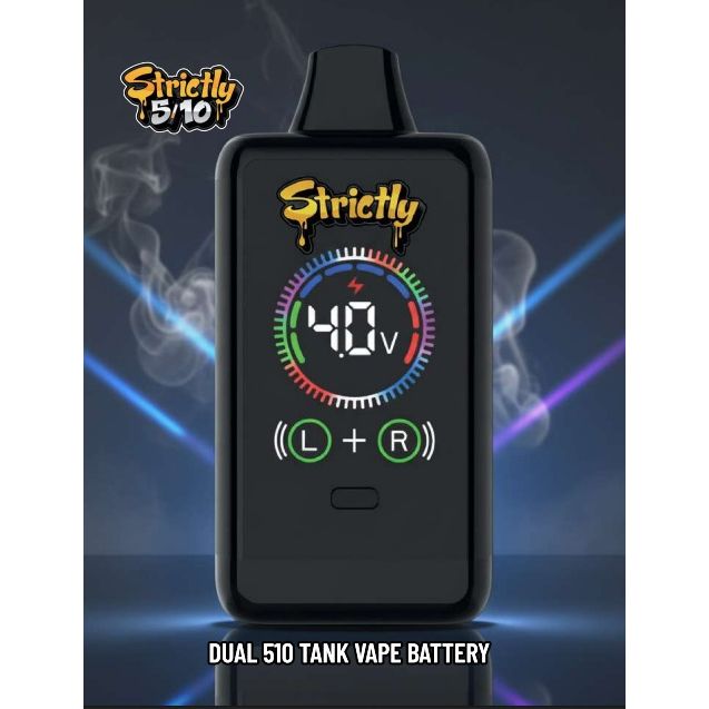 Dual Vape Cartridge Battery - Strictly Dabs