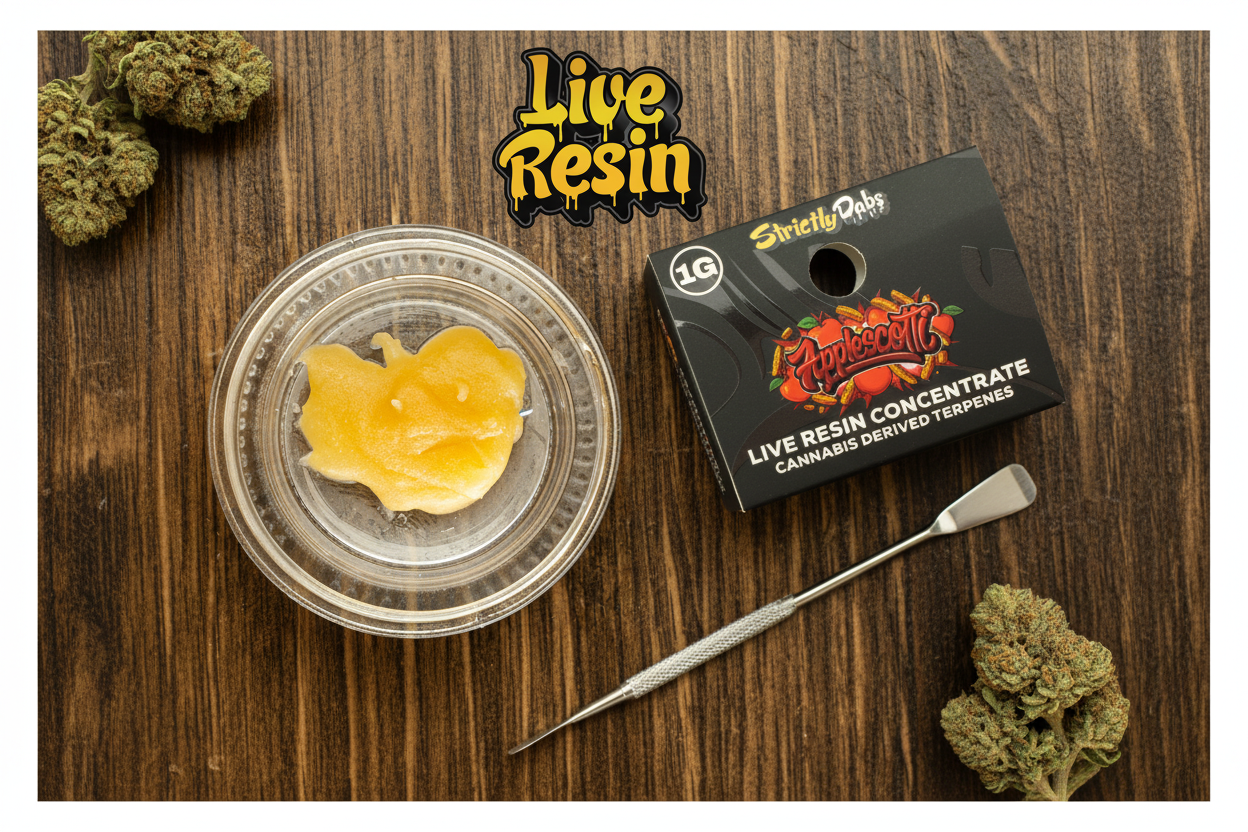 Applescotti (Live Resin Dab) - Strictly Dabs