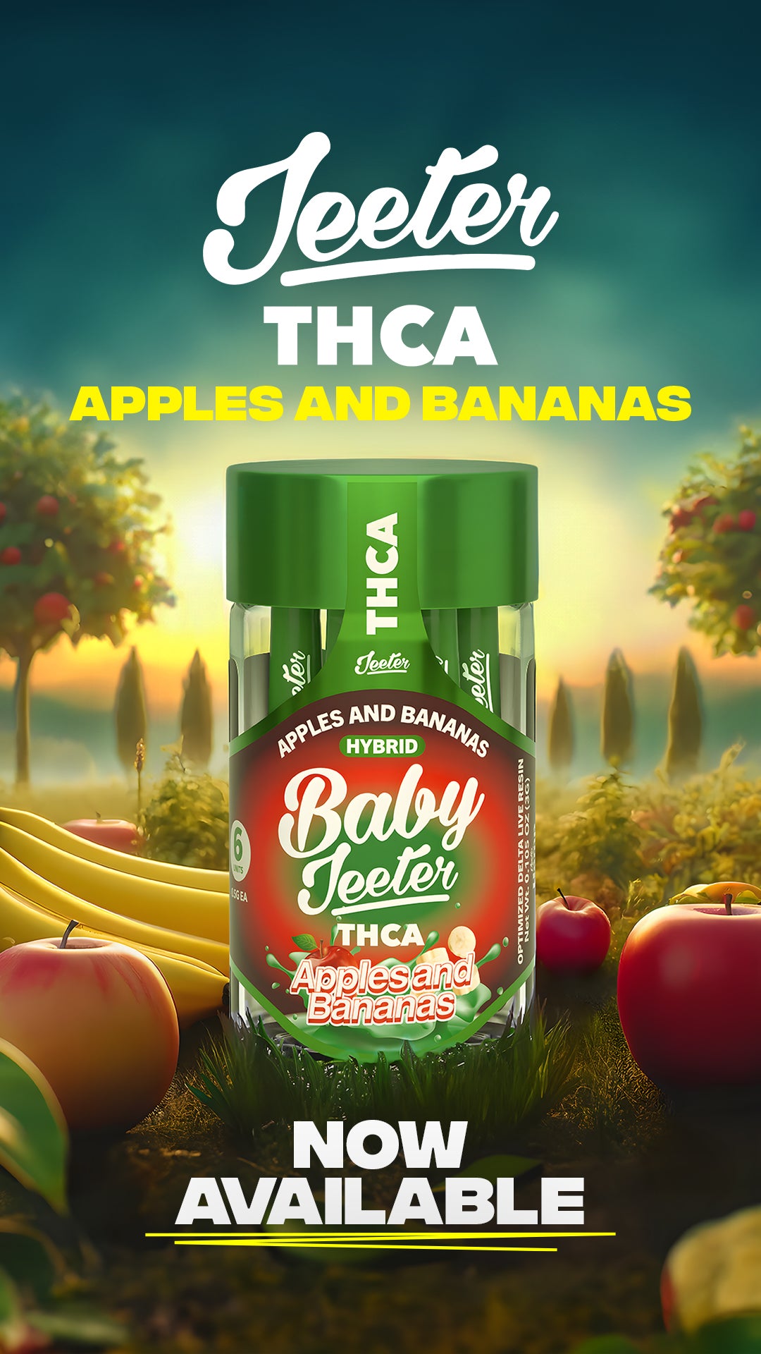 Apples & Bananas (Live Resin Infused)