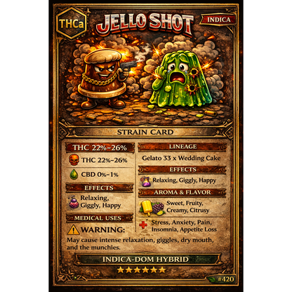 Jello Shot (ZIPS) - Strictly Dabs