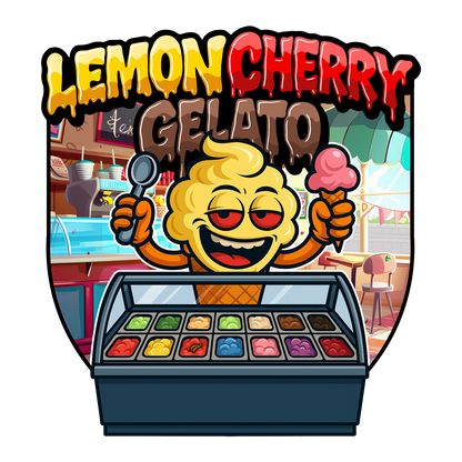 Lemon Cherry Gelato: Slurpee Series