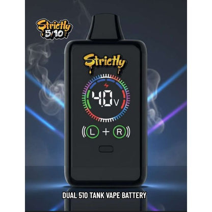 Dual Vape Cartridge Battery - Strictly Dabs